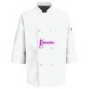 Eight Pearl Button Chef Coat with Thermometer Pocket Thumbnail
