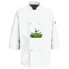Eight Pearl Button Chef Coat with Thermometer Pocket Thumbnail