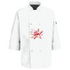 Eight Pearl Button Chef Coat with Thermometer Pocket Thumbnail