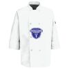 Eight Pearl Button Chef Coat with Thermometer Pocket Thumbnail