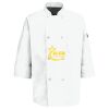 Eight Pearl Button Chef Coat with Thermometer Pocket Thumbnail