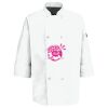 Eight Pearl Button Chef Coat with Thermometer Pocket Thumbnail
