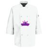 Eight Pearl Button Chef Coat with Thermometer Pocket Thumbnail