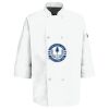 Eight Pearl Button Chef Coat with Thermometer Pocket Thumbnail