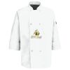 Eight Pearl Button Chef Coat with Thermometer Pocket Thumbnail