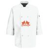 Eight Pearl Button Chef Coat with Thermometer Pocket Thumbnail