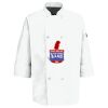 Eight Pearl Button Chef Coat with Thermometer Pocket Thumbnail
