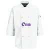 Eight Pearl Button Chef Coat with Thermometer Pocket Thumbnail