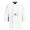 Eight Pearl Button Chef Coat with Thermometer Pocket Thumbnail