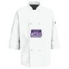 Eight Pearl Button Chef Coat with Thermometer Pocket Thumbnail