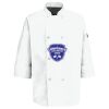 Eight Pearl Button Chef Coat with Thermometer Pocket Thumbnail