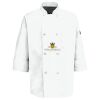 Eight Pearl Button Chef Coat with Thermometer Pocket Thumbnail