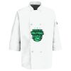 Eight Pearl Button Chef Coat with Thermometer Pocket Thumbnail