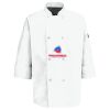 Eight Pearl Button Chef Coat with Thermometer Pocket Thumbnail
