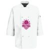 Eight Pearl Button Chef Coat with Thermometer Pocket Thumbnail