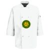 Eight Pearl Button Chef Coat with Thermometer Pocket Thumbnail