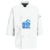 Eight Pearl Button Chef Coat with Thermometer Pocket Thumbnail