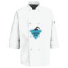 Eight Pearl Button Chef Coat with Thermometer Pocket Thumbnail