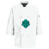Eight Pearl Button Chef Coat with Thermometer Pocket Thumbnail