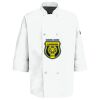 Eight Pearl Button Chef Coat with Thermometer Pocket Thumbnail