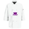 Eight Pearl Button Chef Coat with Thermometer Pocket Thumbnail