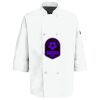 Eight Pearl Button Chef Coat with Thermometer Pocket Thumbnail