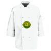 Eight Pearl Button Chef Coat with Thermometer Pocket Thumbnail