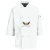 Eight Pearl Button Chef Coat with Thermometer Pocket Thumbnail