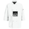 Eight Pearl Button Chef Coat with Thermometer Pocket Thumbnail