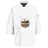 Eight Pearl Button Chef Coat with Thermometer Pocket Thumbnail