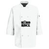 Eight Pearl Button Chef Coat with Thermometer Pocket Thumbnail