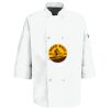 Eight Pearl Button Chef Coat with Thermometer Pocket Thumbnail