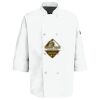 Eight Pearl Button Chef Coat with Thermometer Pocket Thumbnail