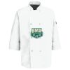 Eight Pearl Button Chef Coat with Thermometer Pocket Thumbnail