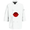 Eight Pearl Button Chef Coat with Thermometer Pocket Thumbnail