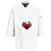 Eight Pearl Button Chef Coat with Thermometer Pocket Thumbnail
