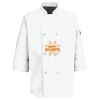 Eight Pearl Button Chef Coat with Thermometer Pocket Thumbnail