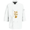 Eight Pearl Button Chef Coat with Thermometer Pocket Thumbnail