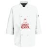 Eight Pearl Button Chef Coat with Thermometer Pocket Thumbnail