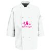 Eight Pearl Button Chef Coat with Thermometer Pocket Thumbnail