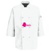 Eight Pearl Button Chef Coat with Thermometer Pocket Thumbnail