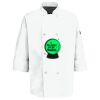Eight Pearl Button Chef Coat with Thermometer Pocket Thumbnail