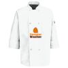 Eight Pearl Button Chef Coat with Thermometer Pocket Thumbnail