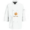 Eight Pearl Button Chef Coat with Thermometer Pocket Thumbnail