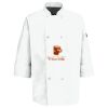 Eight Pearl Button Chef Coat with Thermometer Pocket Thumbnail
