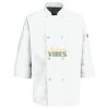 Eight Pearl Button Chef Coat with Thermometer Pocket Thumbnail