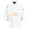 Eight Pearl Button Chef Coat with Thermometer Pocket Thumbnail