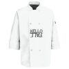 Eight Pearl Button Chef Coat with Thermometer Pocket Thumbnail