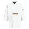 Eight Pearl Button Chef Coat with Thermometer Pocket Thumbnail