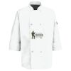 Eight Pearl Button Chef Coat with Thermometer Pocket Thumbnail